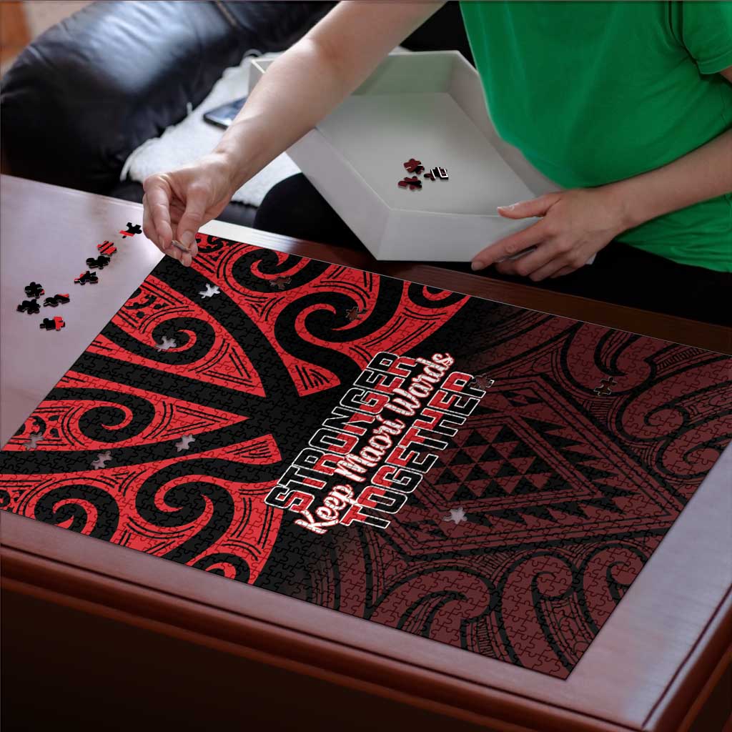 Keep Maori Wards New Zealand Puzzle Stronger Together Aotearoa Taniko - Polynesian Pride