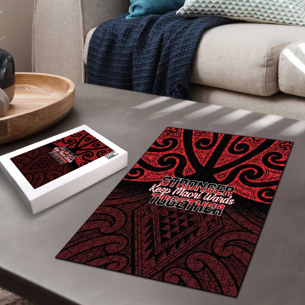 Keep Maori Wards New Zealand Puzzle Stronger Together Aotearoa Taniko - Polynesian Pride