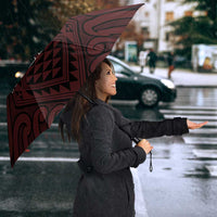 Keep Maori Wards New Zealand Umbrella Stronger Together Aotearoa Taniko LT14 - Polynesian Pride