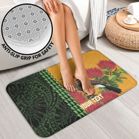 Personalized Hawaii Akohekohe Ohia Lehua Bathroom Set Crested Honeycreeper Kakau Hawaiian Pattern LT14 - Polynesian Pride