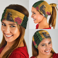 Personalized Hawaii Akohekohe Ohia Lehua Neck Gaiter Crested Honeycreeper Kakau Hawaiian Pattern LT14 - Polynesian Pride