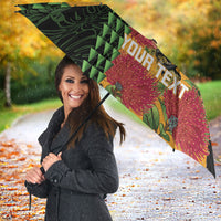 Personalized Hawaii Akohekohe Ohia Lehua Umbrella Crested Honeycreeper Kakau Hawaiian Pattern LT14 - Polynesian Pride