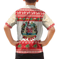 Mele Kalikimaka Hawaii Hawaiian Shirt Funny Beer-Loving Santa Hawaiian Tropical - Polynesian Pride