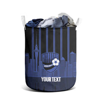 New Zealand Auckland Football Custom Laundry Basket Go City of Sails Est 2025 LT14 - Polynesian Pride