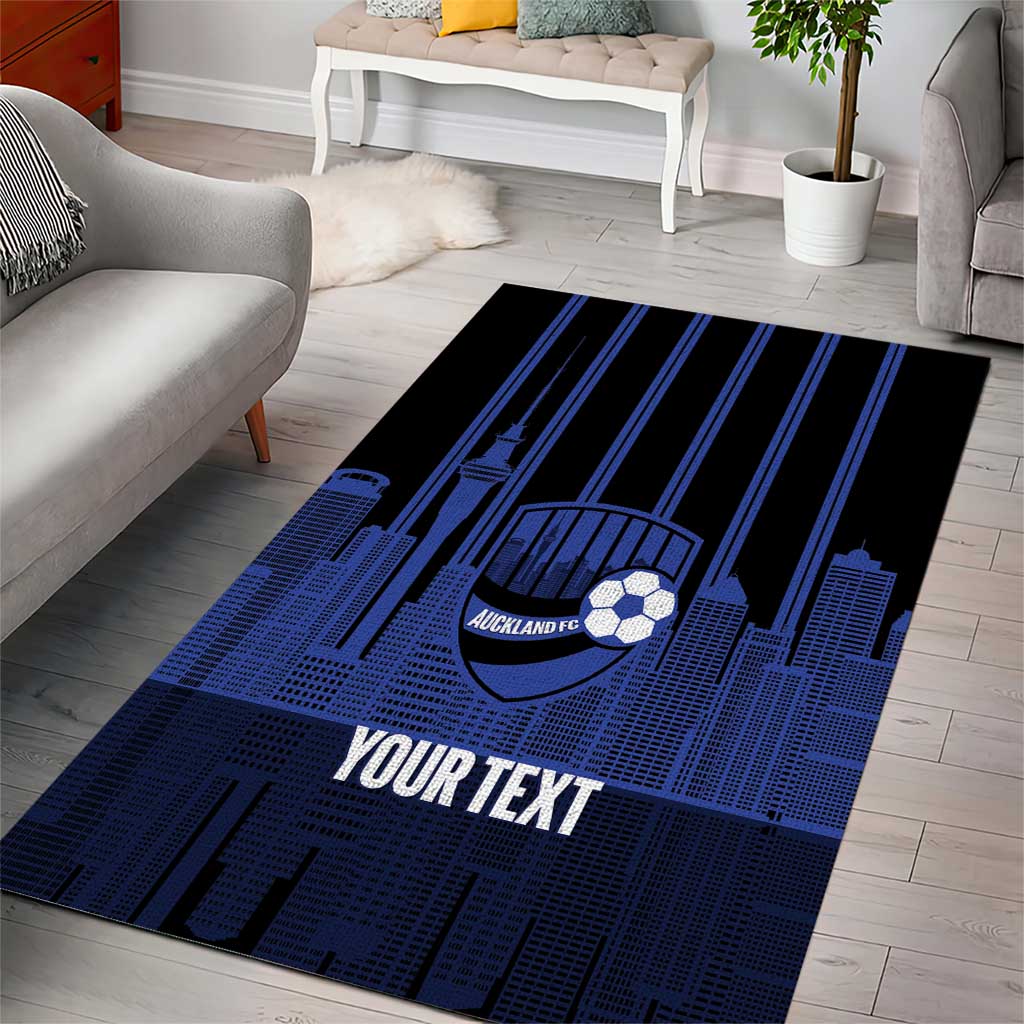 New Zealand Auckland Football Custom Area Rug Go City of Sails Est 2025 LT14 - Polynesian Pride