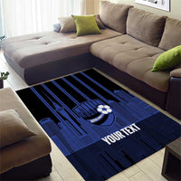New Zealand Auckland Football Custom Area Rug Go City of Sails Est 2025 LT14 - Polynesian Pride