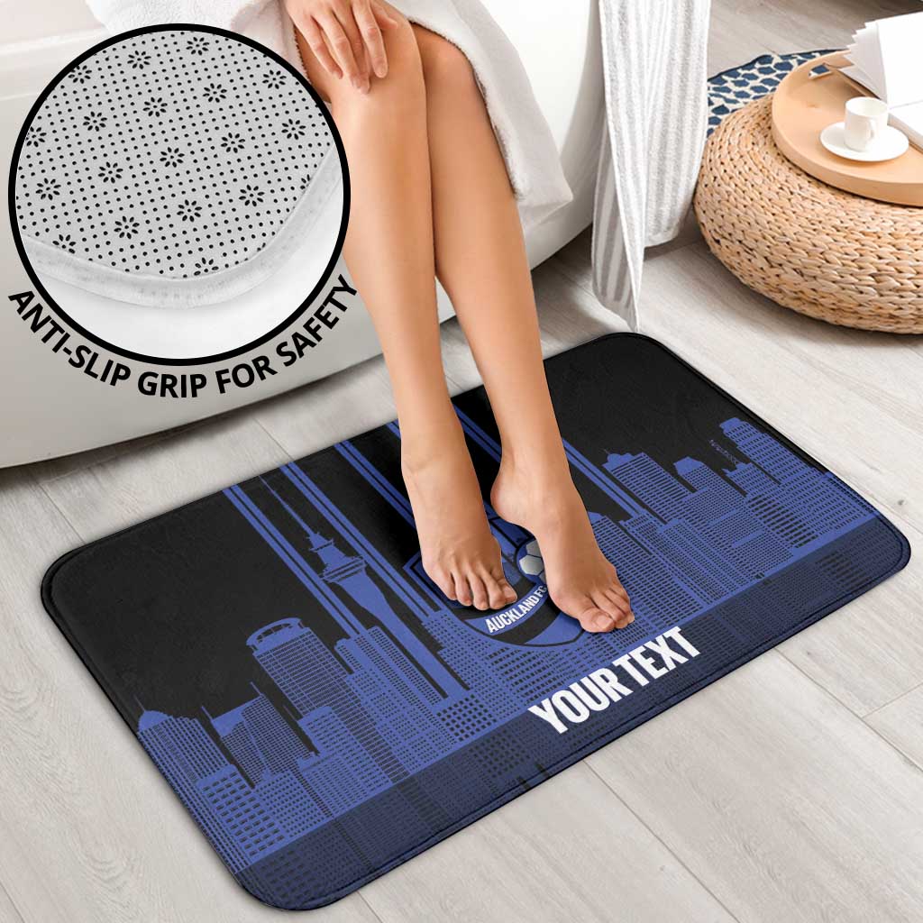 New Zealand Auckland Football Custom Bathroom Set Go City of Sails Est 2025 LT14 - Polynesian Pride
