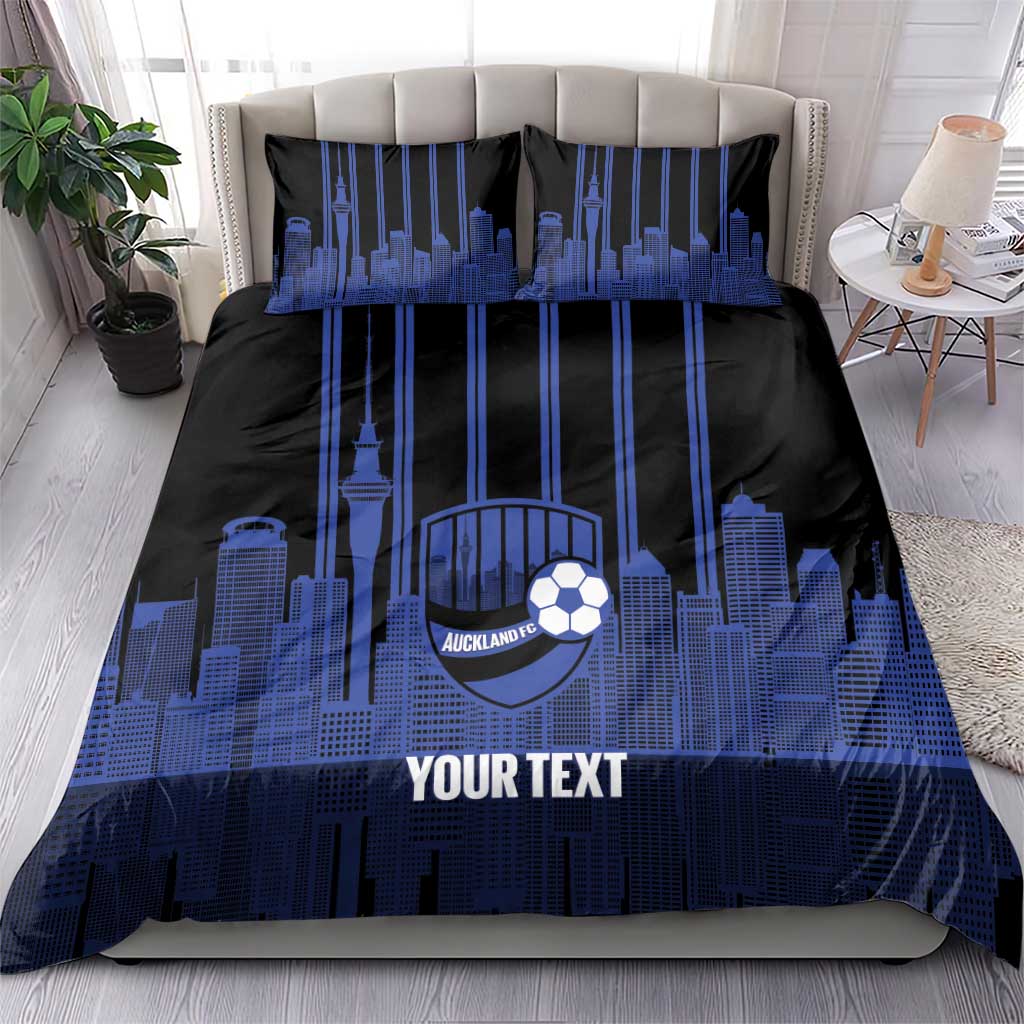 New Zealand Auckland Football Custom Bedding Set Go City of Sails Est 2025 LT14 - Polynesian Pride