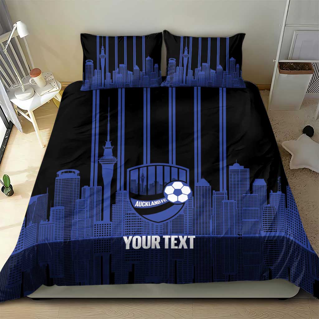 New Zealand Auckland Football Custom Bedding Set Go City of Sails Est 2025 LT14 - Polynesian Pride