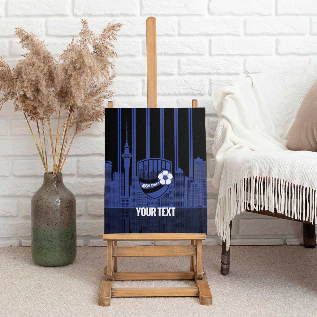 New Zealand Auckland Football Custom Canvas Wall Art Go City of Sails Est 2025 LT14 - Polynesian Pride