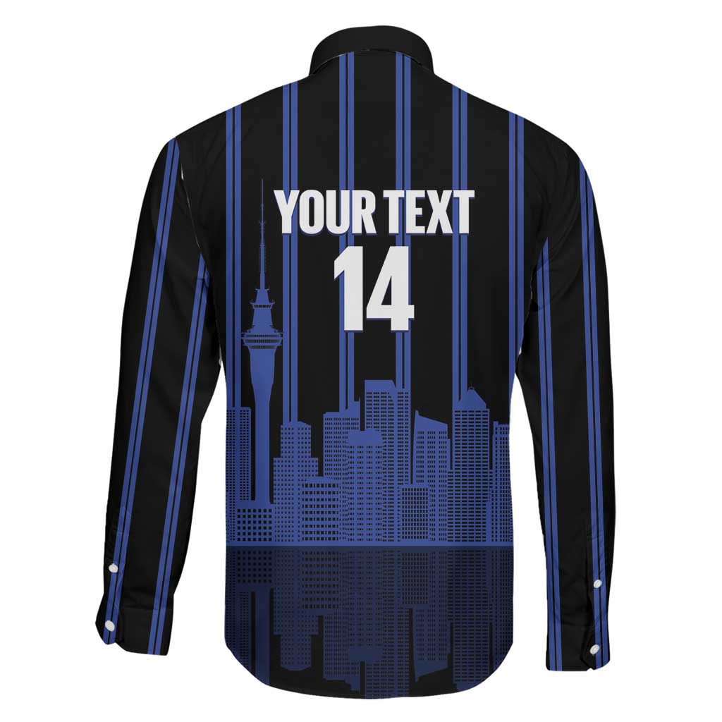 New Zealand Auckland Football Custom Family Matching Puletasi and Hawaiian Shirt Go City of Sails Est 2025 LT14 - Polynesian Pride