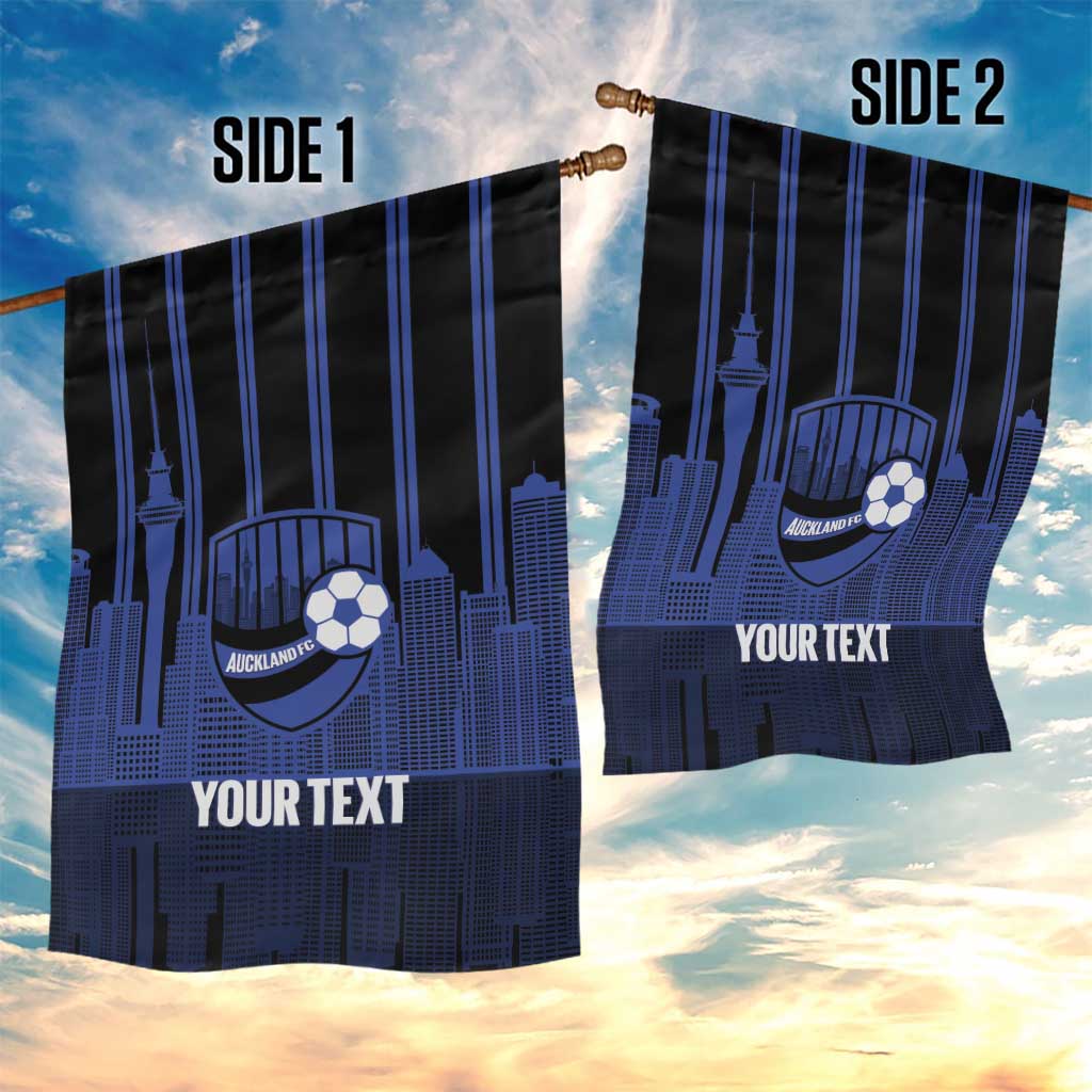 New Zealand Auckland Football Custom Garden Flag Go City of Sails Est 2025 LT14 - Polynesian Pride