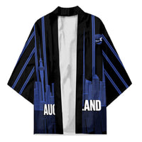 New Zealand Auckland Football Custom Kimono Go City of Sails Est 2025 LT14 Unisex Black - Polynesian Pride