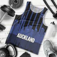 New Zealand Auckland Football Custom Men Tank Top Go City of Sails Est 2025 LT14 - Polynesian Pride
