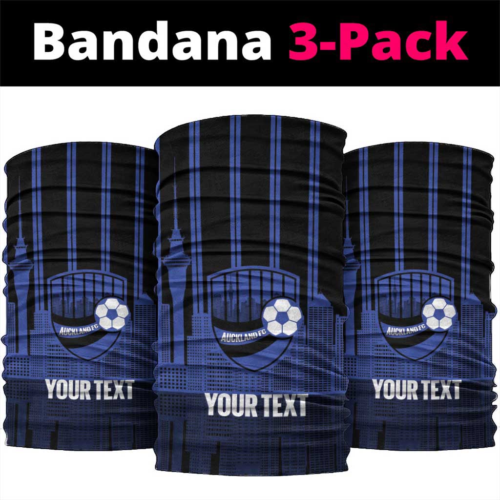 New Zealand Auckland Football Custom Neck Gaiter Go City of Sails Est 2025 LT14 package One Size: 25*50cm Black - Polynesian Pride