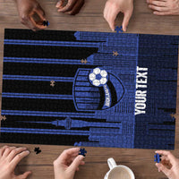 New Zealand Auckland Football Custom Puzzle Go City of Sails Est 2025 LT14 - Polynesian Pride