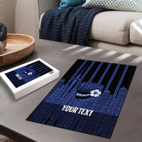 New Zealand Auckland Football Custom Puzzle Go City of Sails Est 2025 LT14 - Polynesian Pride
