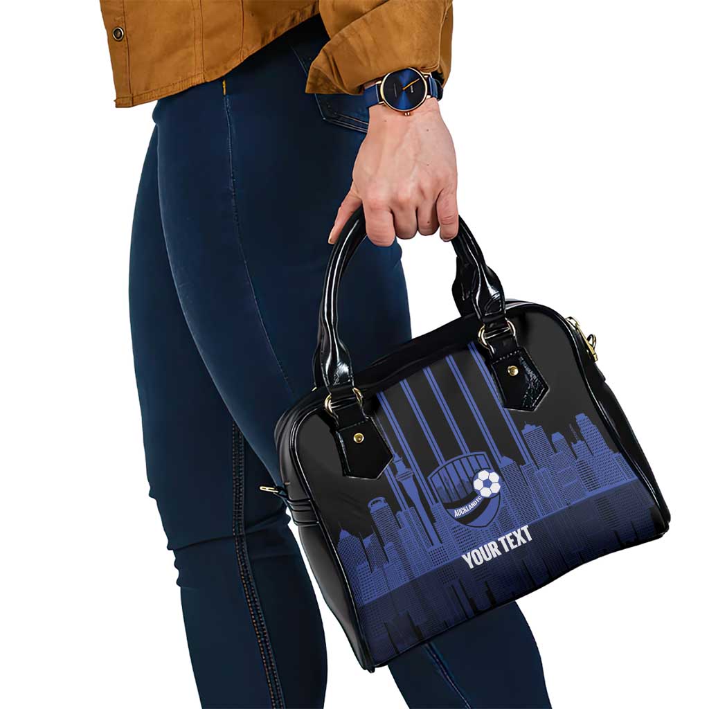 New Zealand Auckland Football Custom Shoulder Handbag Go City of Sails Est 2025 LT14 - Polynesian Pride