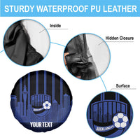 New Zealand Auckland Football Custom Spare Tire Cover Go City of Sails Est 2025 LT14 - Polynesian Pride