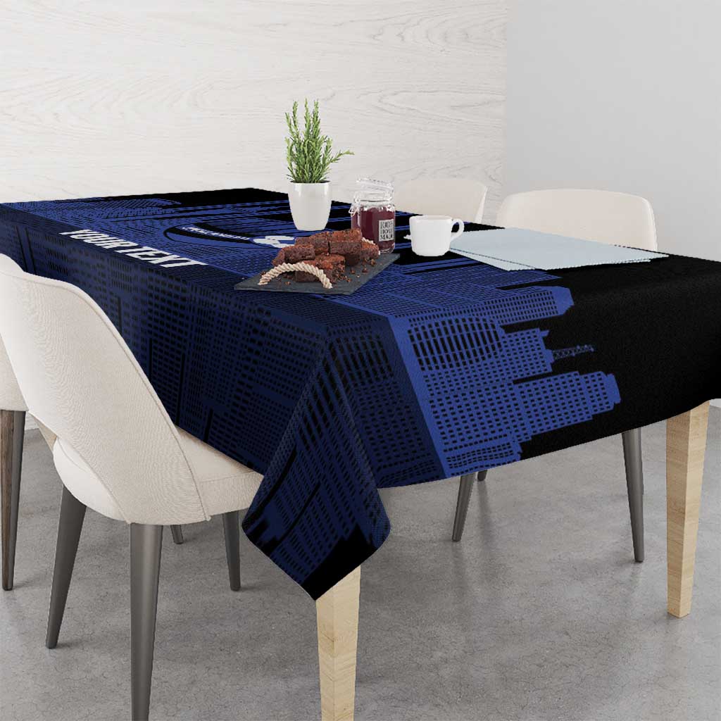 New Zealand Auckland Football Custom Tablecloth Go City of Sails Est 2025 LT14 - Polynesian Pride