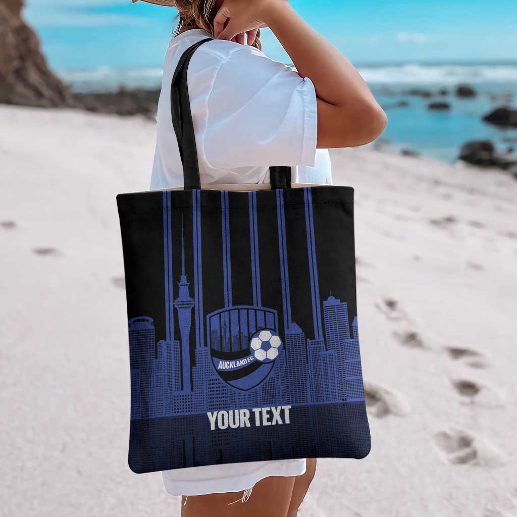 New Zealand Auckland Football Custom Tote Bag Go City of Sails Est 2025 LT14 - Polynesian Pride