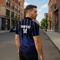 New Zealand Auckland Football Custom Zipper Polo Shirt Go City of Sails Est 2025 LT14 - Polynesian Pride
