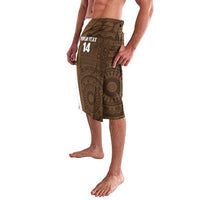 Bula Fiji Football Custom Lavalava One Vanua One Team Tapa Pattern