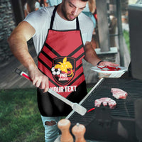 Hekari Papua New Guinea Football Custom Apron Go PNG Red Army