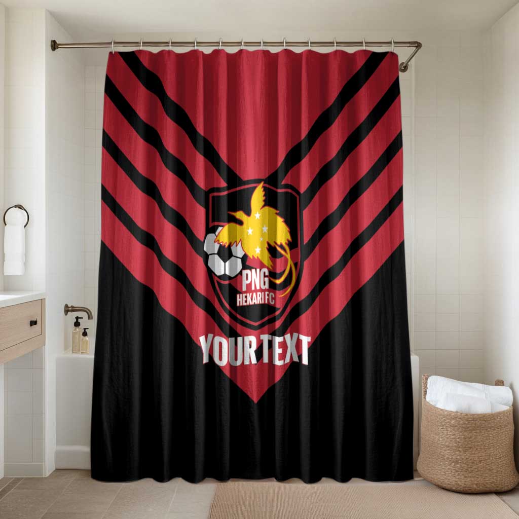 Hekari Papua New Guinea Football Custom Bathroom Set Go PNG Red Army