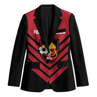 Hekari Papua New Guinea Football Custom Blazer Go PNG Red Army