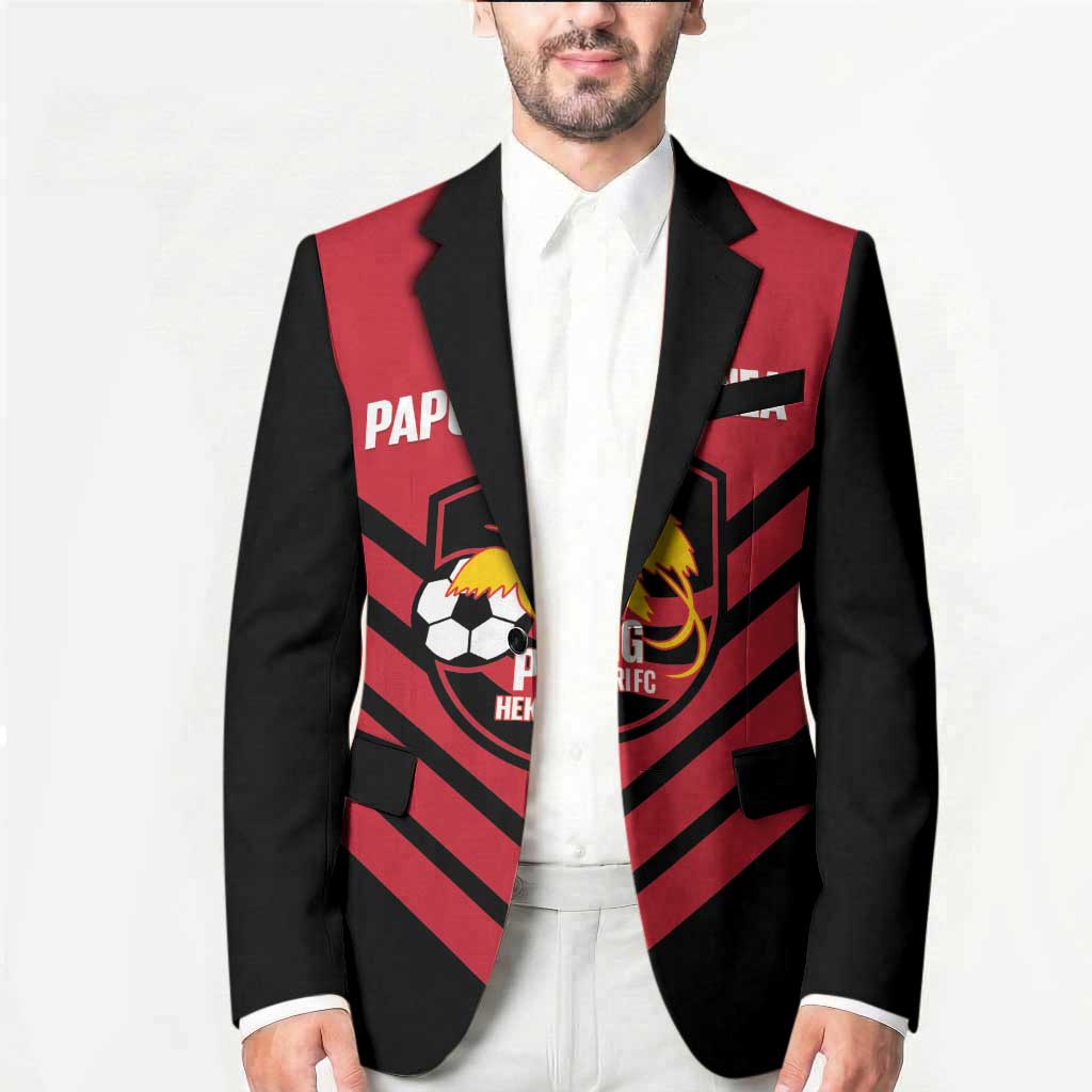 Hekari Papua New Guinea Football Custom Blazer Go PNG Red Army