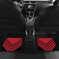 Hekari Papua New Guinea Football Custom Car Mats Go PNG Red Army