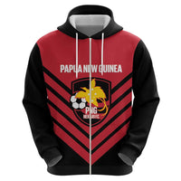 Hekari Papua New Guinea Football Custom Hoodie Go PNG Red Army