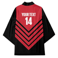 Hekari Papua New Guinea Football Custom Kimono Go PNG Red Army