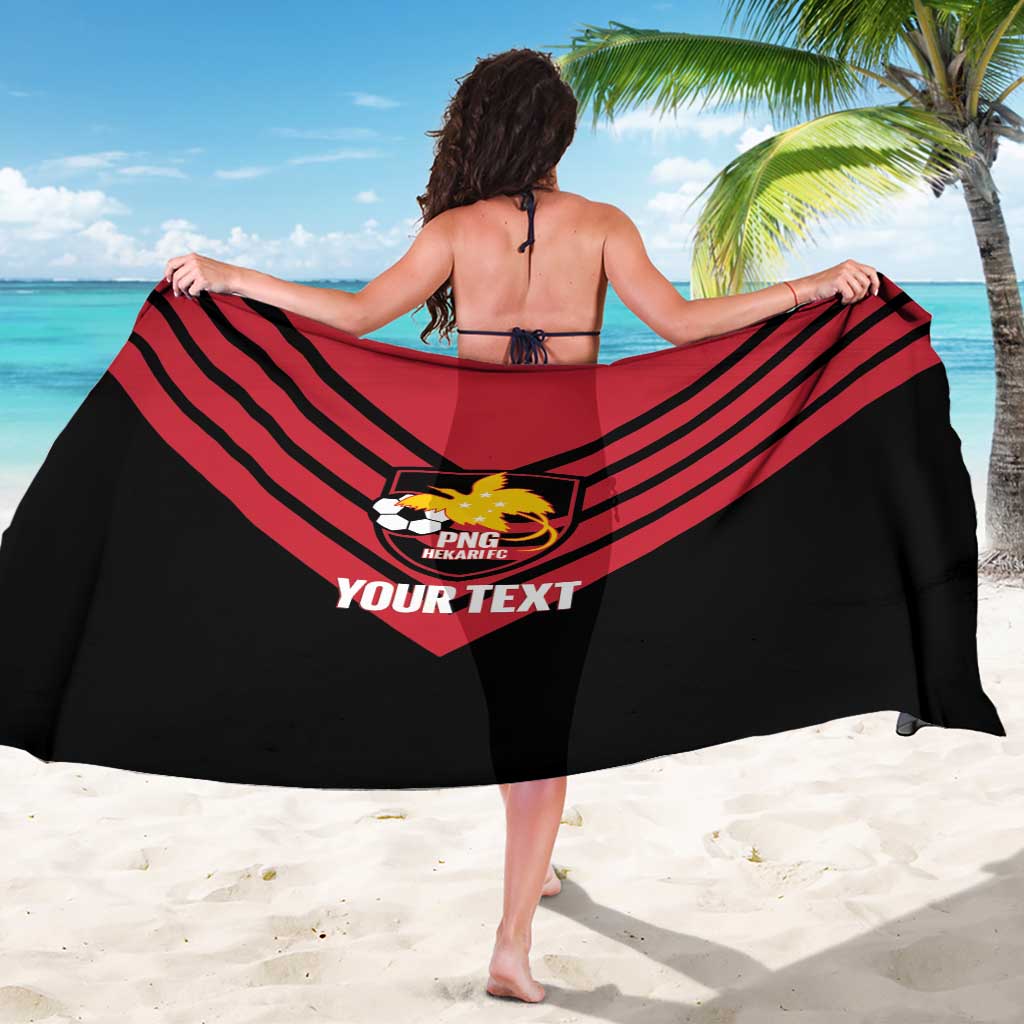 Hekari Papua New Guinea Football Custom Sarong Go PNG Red Army