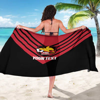 Hekari Papua New Guinea Football Custom Sarong Go PNG Red Army
