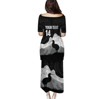 New Zealand South Island Football Custom Family Matching Puletasi and Hawaiian Shirt Aoraki Mount Cook With Kiwi Maori Pattern LT14 - Polynesian Pride