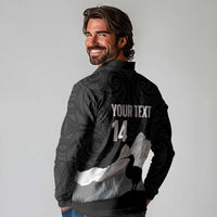 New Zealand South Island Football Custom Long Sleeve Polo Shirt Aoraki Mount Cook With Kiwi Maori Pattern LT14 - Polynesian Pride