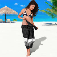 New Zealand South Island Football Custom Sarong Aoraki Mount Cook With Kiwi Maori Pattern