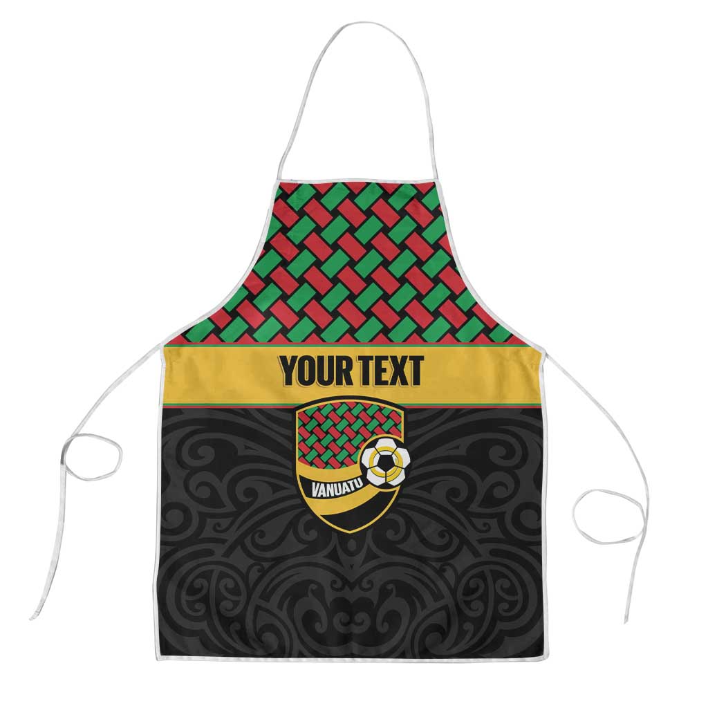 Vanuatu Football Custom Apron Go Chiefs Basket-weave Pattern