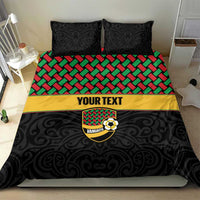 Vanuatu Football Custom Bedding Set Go Chiefs Basket-weave Pattern