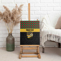 Vanuatu Football Custom Canvas Wall Art Go Chiefs Basket-weave Pattern