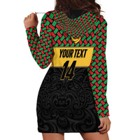 Vanuatu Football Custom Hoodie Dress Go Chiefs Basket-weave Pattern