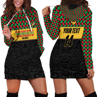 Vanuatu Football Custom Hoodie Dress Go Chiefs Basket-weave Pattern