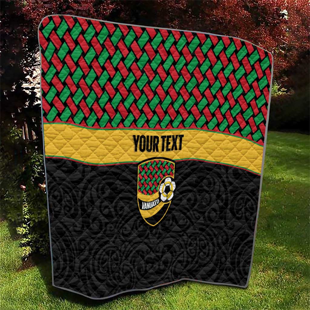 Vanuatu Football Custom Quilt Go Chiefs Basket-weave Pattern