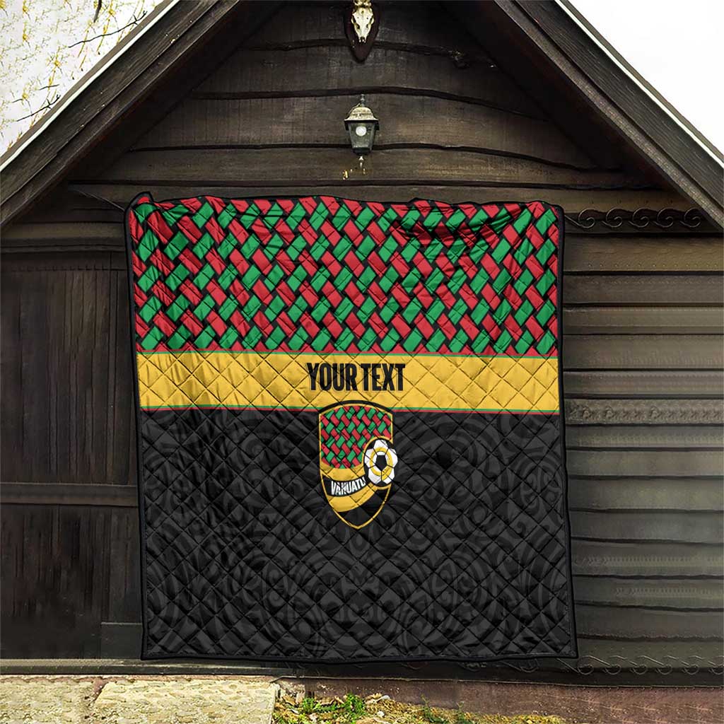 Vanuatu Football Custom Quilt Go Chiefs Basket-weave Pattern