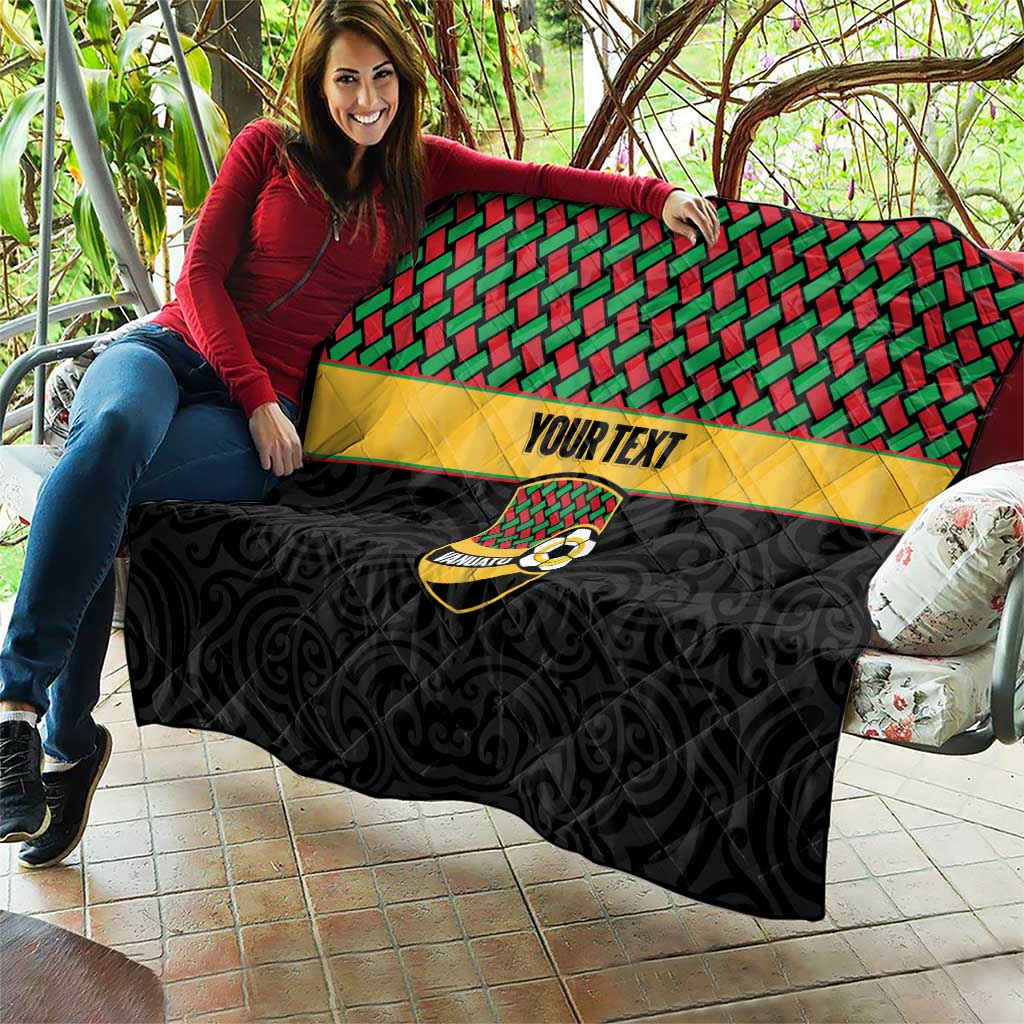Vanuatu Football Custom Quilt Go Chiefs Basket-weave Pattern