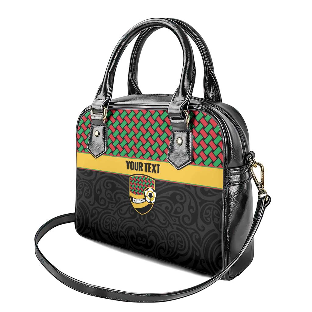 Vanuatu Football Custom Shoulder Handbag Go Chiefs Basket-weave Pattern