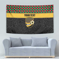 Vanuatu Football Custom Tapestry Go Chiefs Basket-weave Pattern