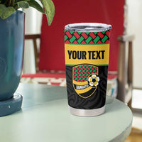 Vanuatu Football Custom Tumbler Cup Go Chiefs Basket-weave Pattern